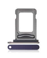DEEP PURPLE DUAL SIM CARD TRAY COMPATIBLE WITH IPHONE 14 PRO / 14 PRO MAX