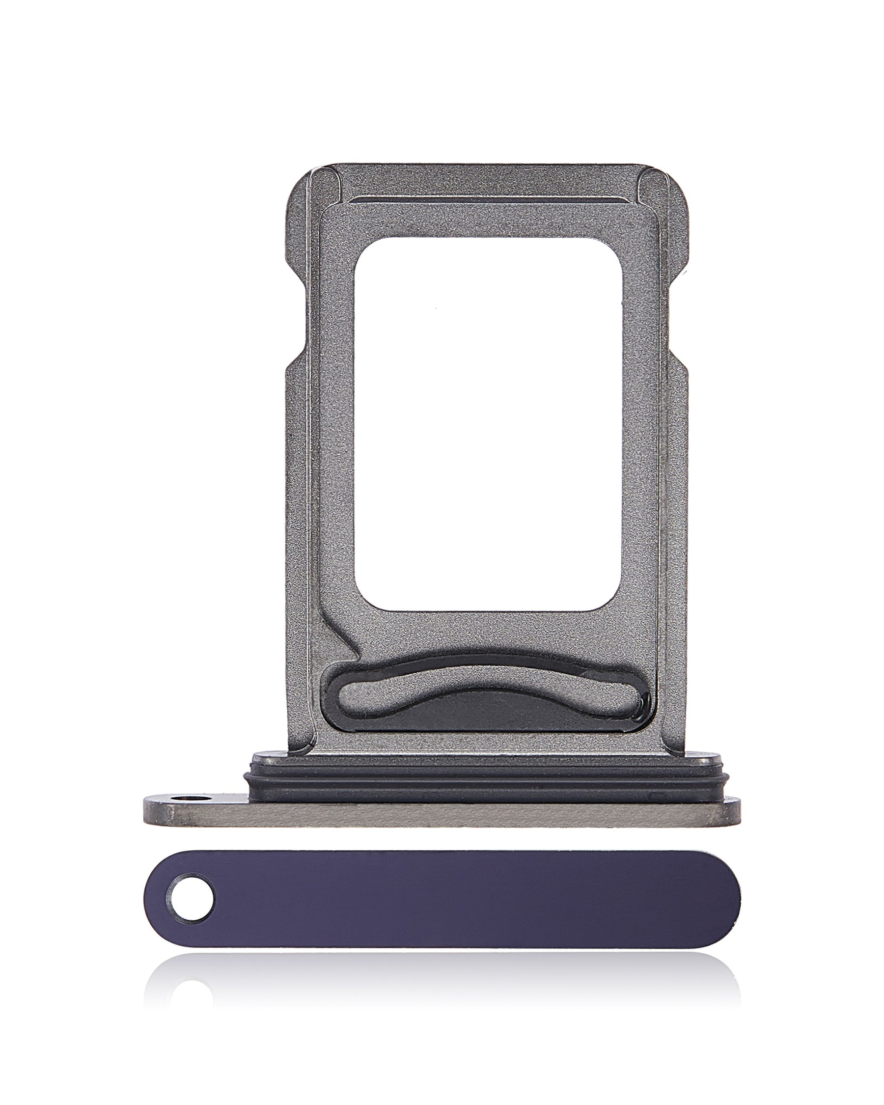 DEEP PURPLE DUAL SIM CARD TRAY COMPATIBLE WITH IPHONE 14 PRO / 14 PRO MAX