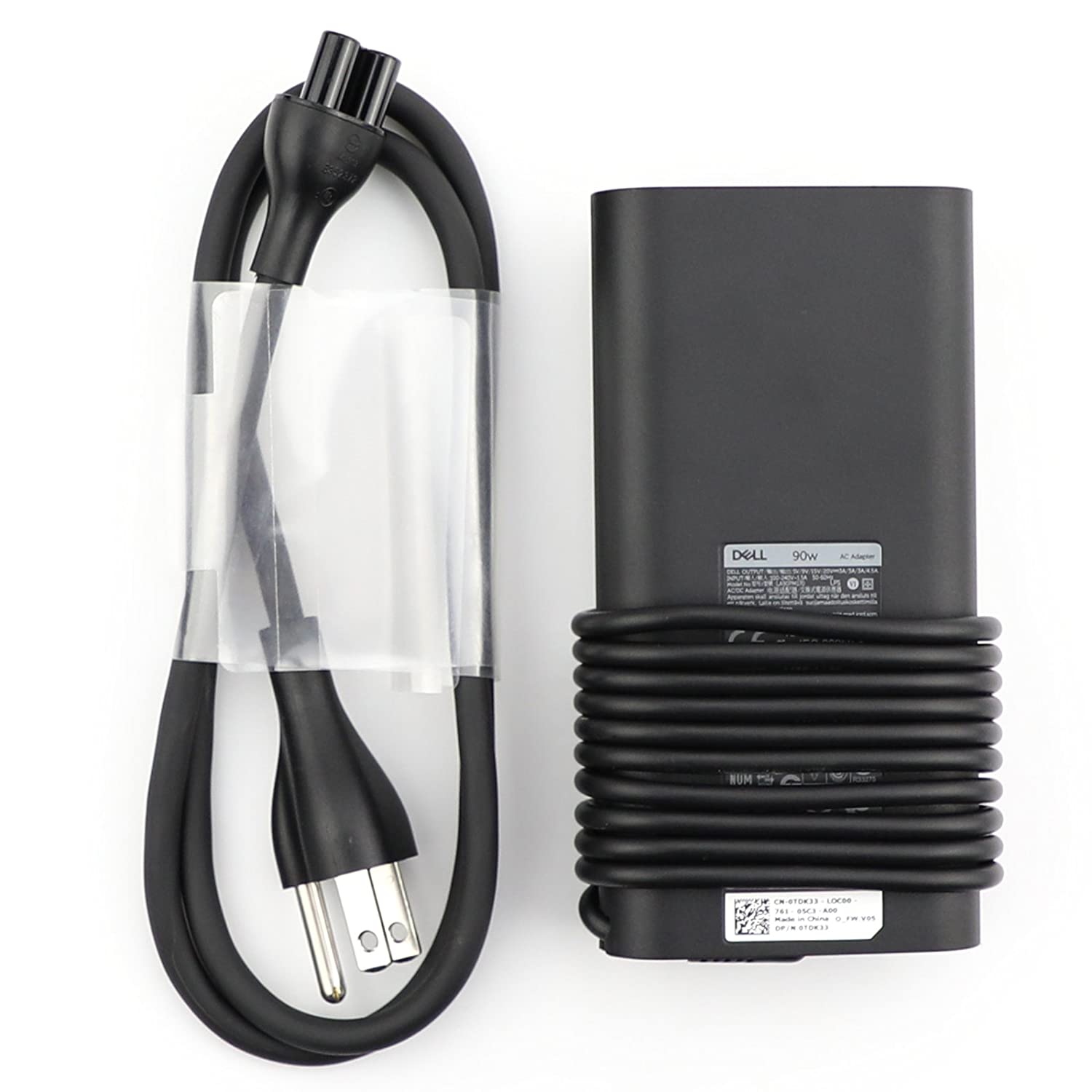 Dell Laptop AC Adapter Power Charger 20V 4.5A 90W Type - C