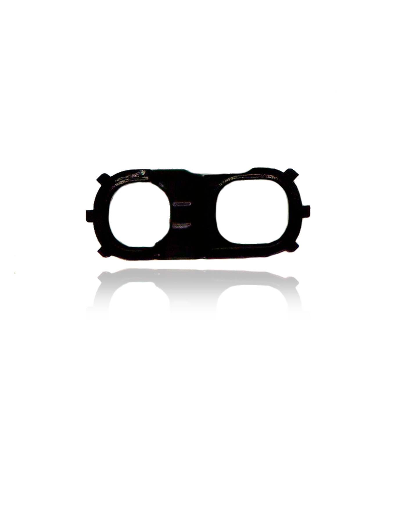 BLACK LOUDSPEAKER / MIC MESH (10 PACK) COMPATIBLE FOR IPHONE XS