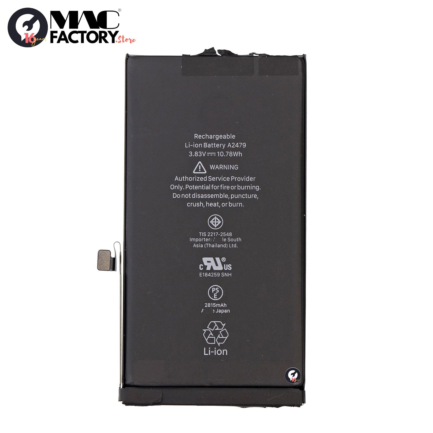 Battery replacement for iPhone 12