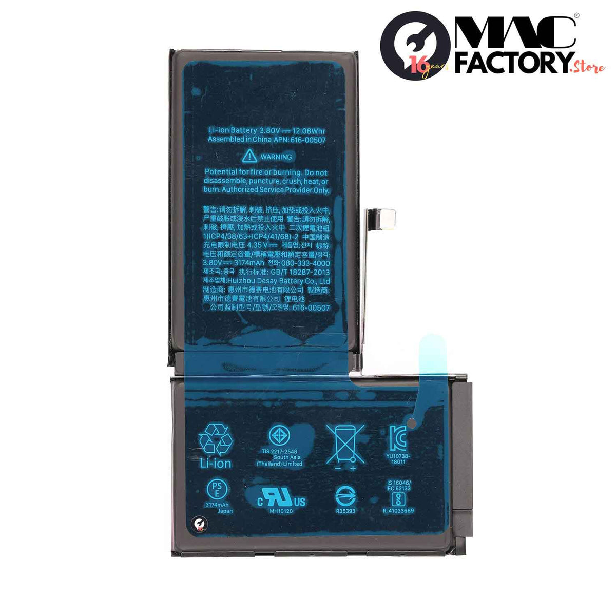 iPhone XS max battery