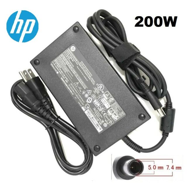 HP Original Power Supply Laptop AC Adapter/Charger 19.5v 10.3a 200w (7.4*5.0) For HP DC7800 DC7900 DC8000 ZBOOK 15 HSTNN-CA16 HTSNN-DA24