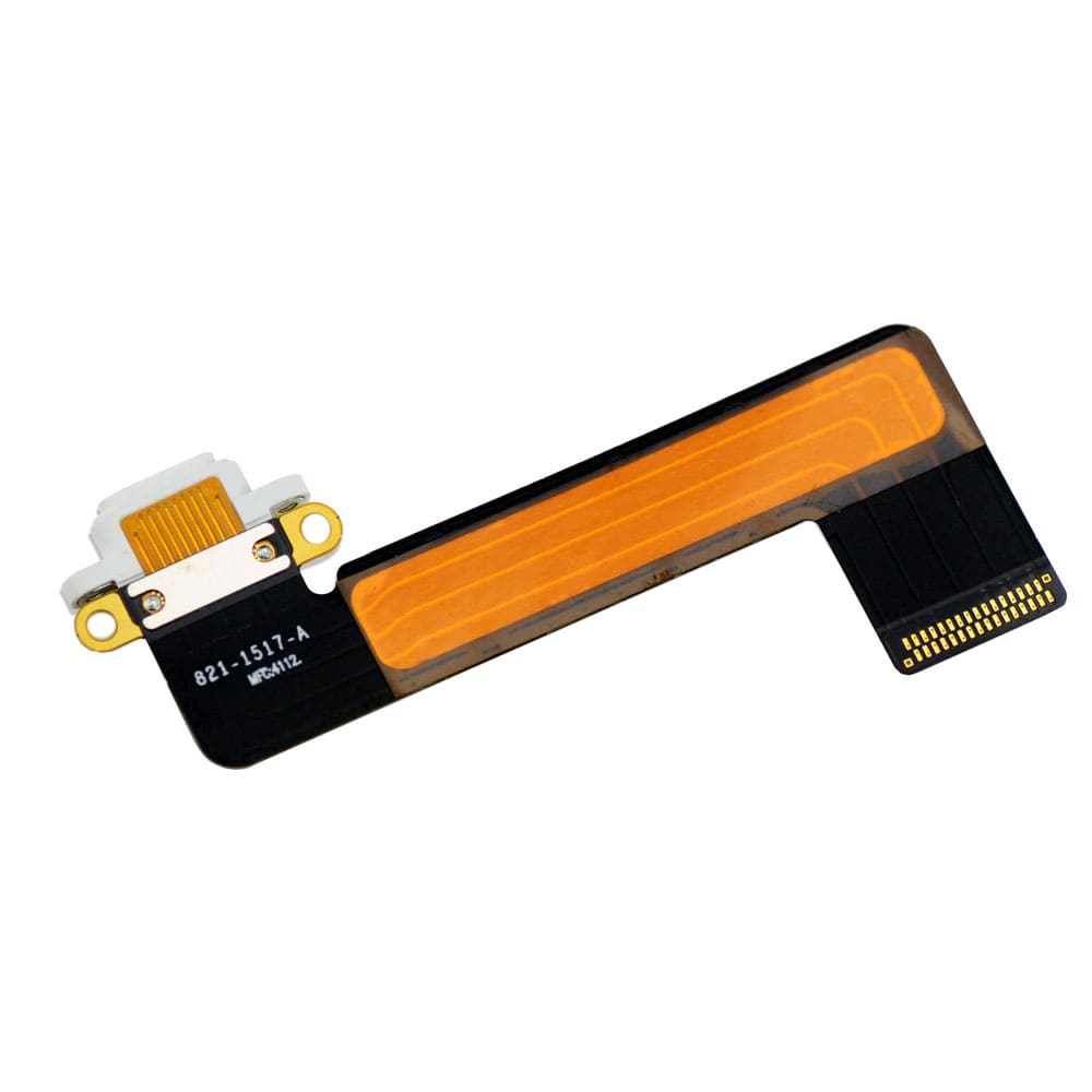 USB CHARGING CONNECTOR FLEX CABLE WHITE FOR IPAD MINI