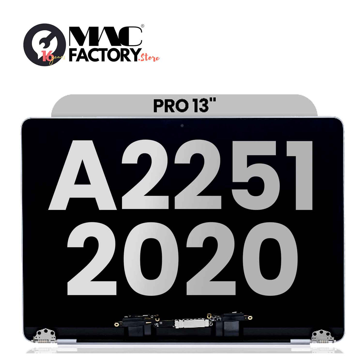 Regate Full Assembly Display for A2251 Apple MacBook Pro Retina 13" 2020 screen replacement