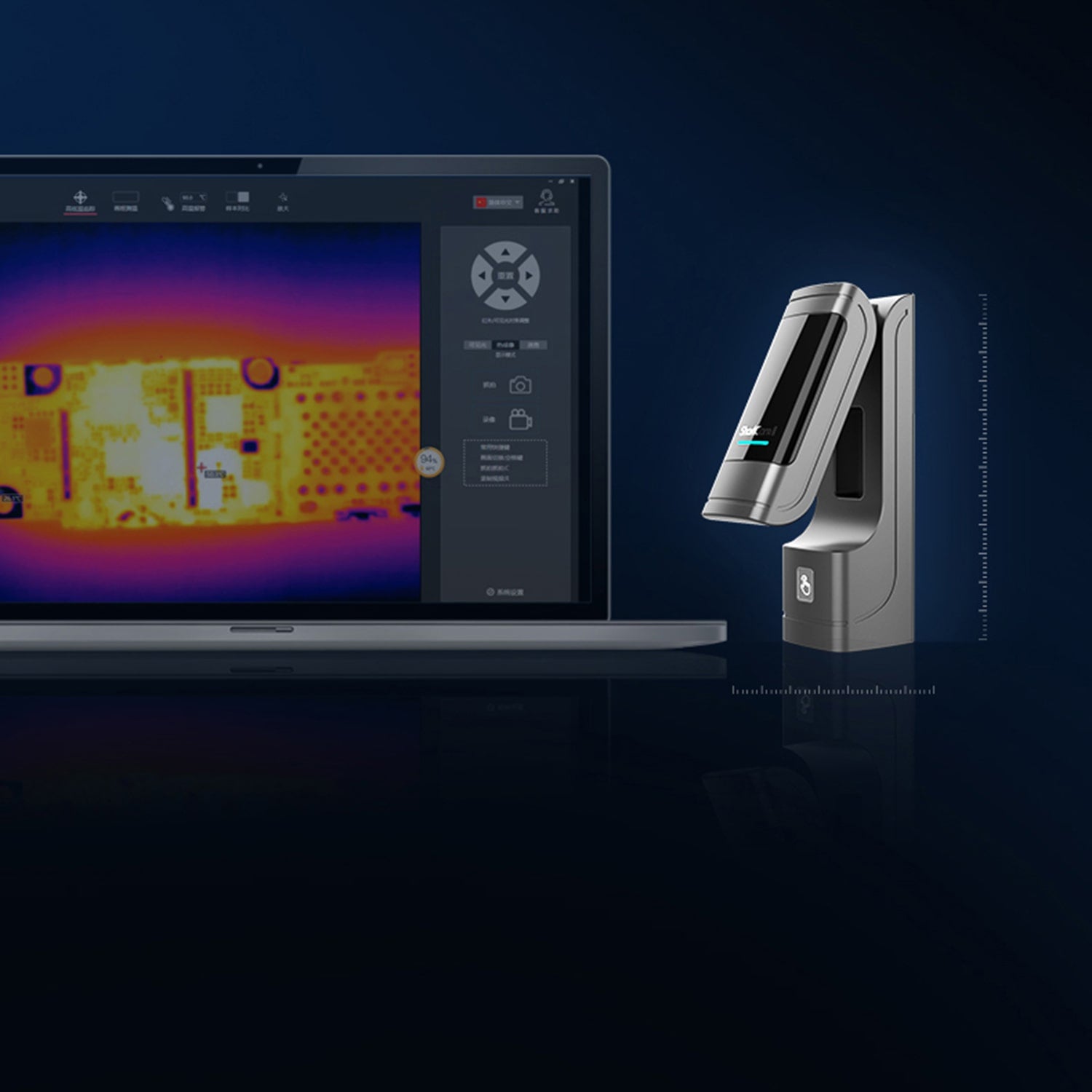 SHORTCAM II THERMAL IMAGER CAMERA FOR MOBILE PHONE PCB TROUBLESHOOT