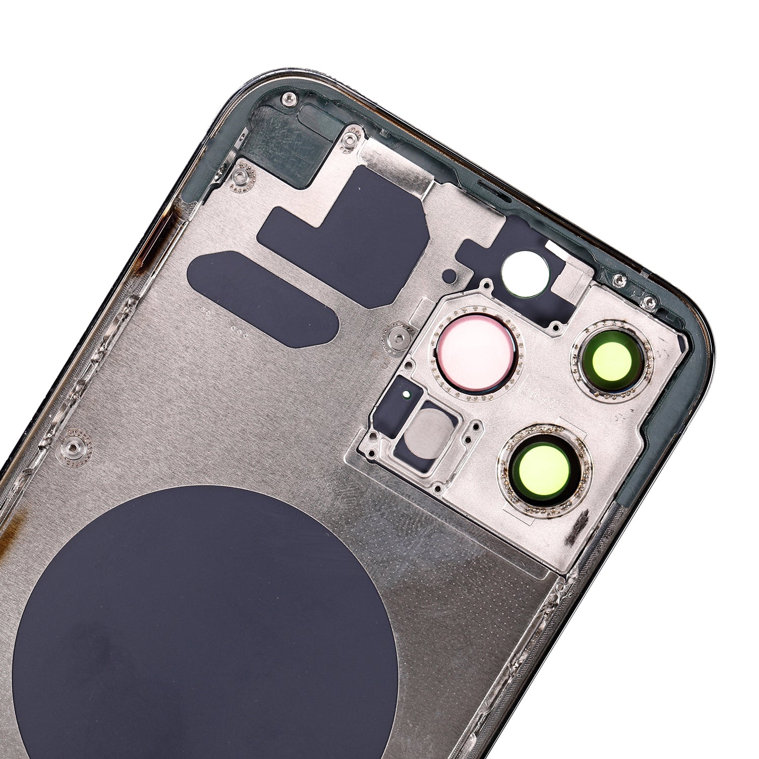 ALPINE GREEN REAR HOUSING WITH FRAME FOR IPHONE 13 PRO MAX