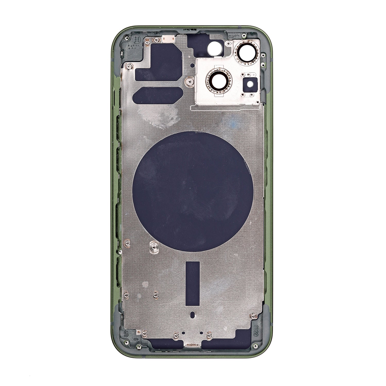 ALPINE GREEN REAR HOUSING WITH FRAME FOR IPHONE 13