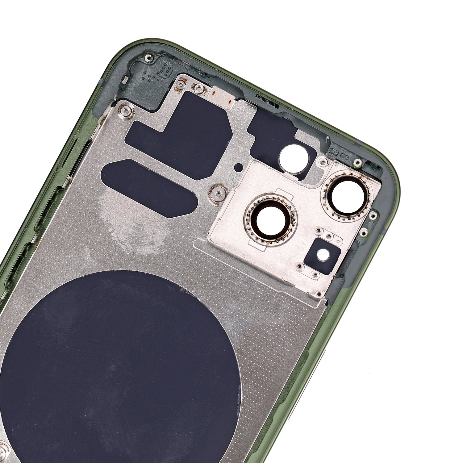 ALPINE GREEN REAR HOUSING WITH FRAME FOR IPHONE 13