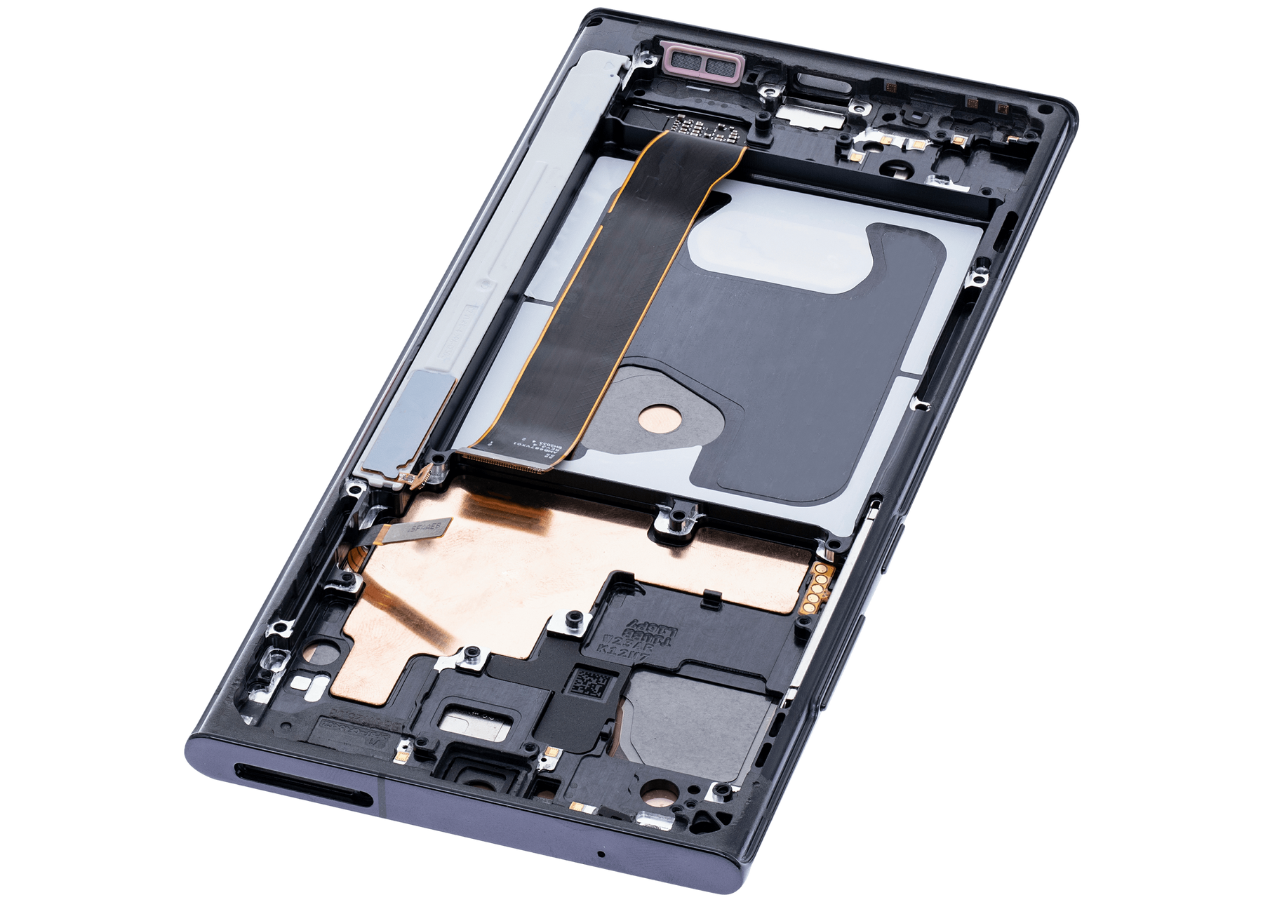 OLED Assembly With Frame Compatible For Samsung Galaxy Note 20 Ultra 5G Replacement  (Vemake) (Mystic Black)