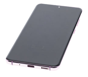 OLED Assembly With Frame Compatible For Samsung Galaxy S20 5G  Replacement (Verizon 5G UW Frame Only) (Refurbished) (Cloud Pink)