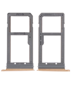 Single Sim Card Tray Compatible For Samsung Galaxy S7 Edge Replacement  (Gold)