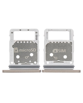 Single Sim Card Tray Compatible For Samsung Galaxy S8 Active Replacement by Macfactory.Store(Tungsten Gold)