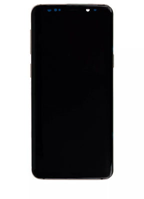 Replacement OLED Assembly With Frame Compatible For Samsung Galaxy S9 Plus (Service Pack) (Sunrise Gold)