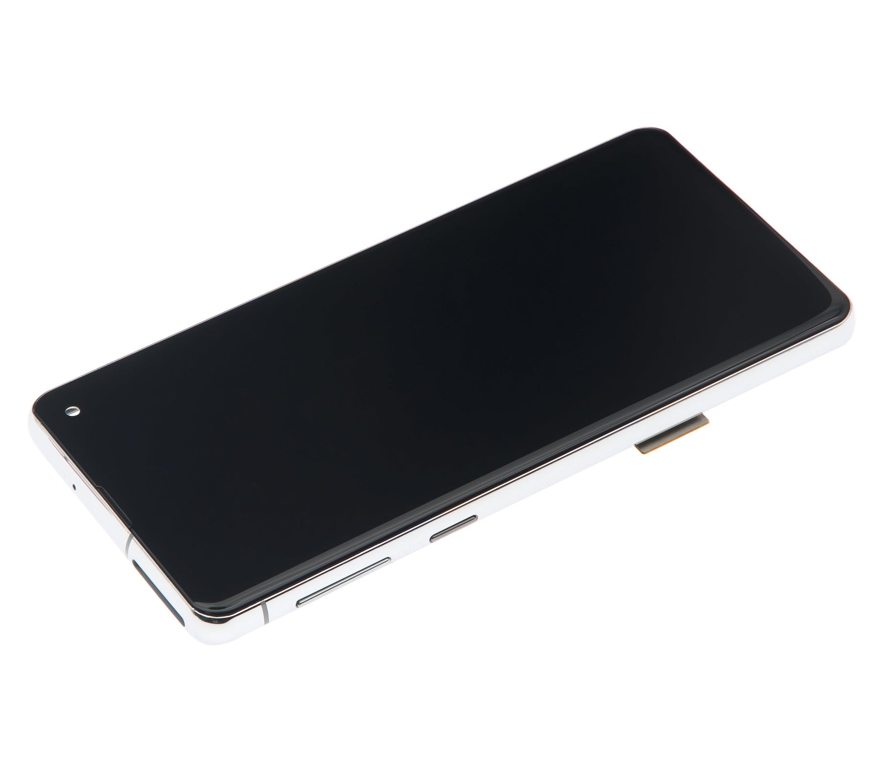 Replacement LCD Assembly With Frame (Without Finger Print Sensor) Compatible For Samsung Galaxy S10 (Aftermarket Plus: TFT) (Prism White)