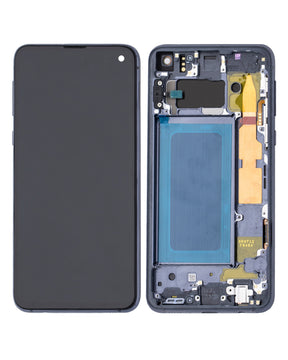Replacement OLED Assembly With Frame Compatible For Samsung Galaxy S10E (Refurbished) (Prism Black)
