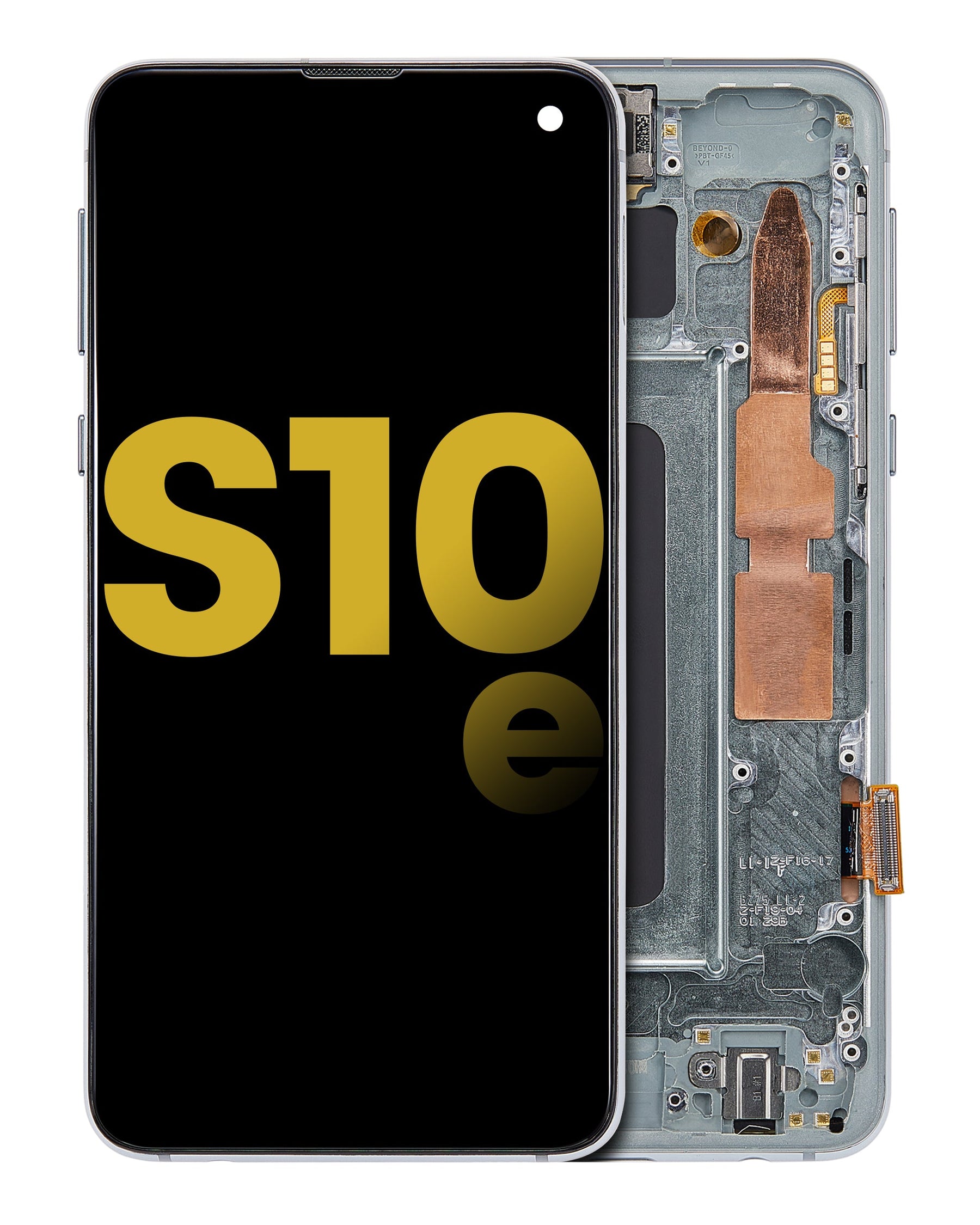 Replacement OLED Assembly With Frame Compatible For Samsung Galaxy S10E (Refurbished) (Prism Green)