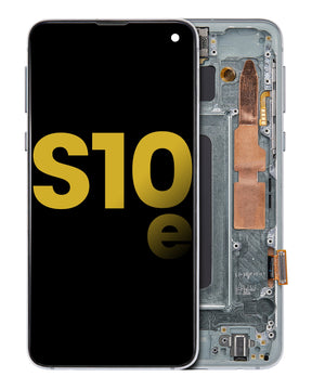 Replacement OLED Assembly With Frame Compatible For Samsung Galaxy S10E (Refurbished) (Prism Green)