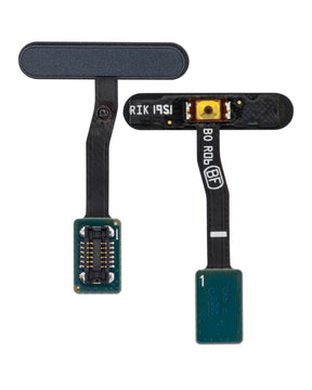 Replacement Fingerprint Reader With Power Flex Cable Compatible For Samsung Galaxy S10e (Prism Black) (Service Pack)