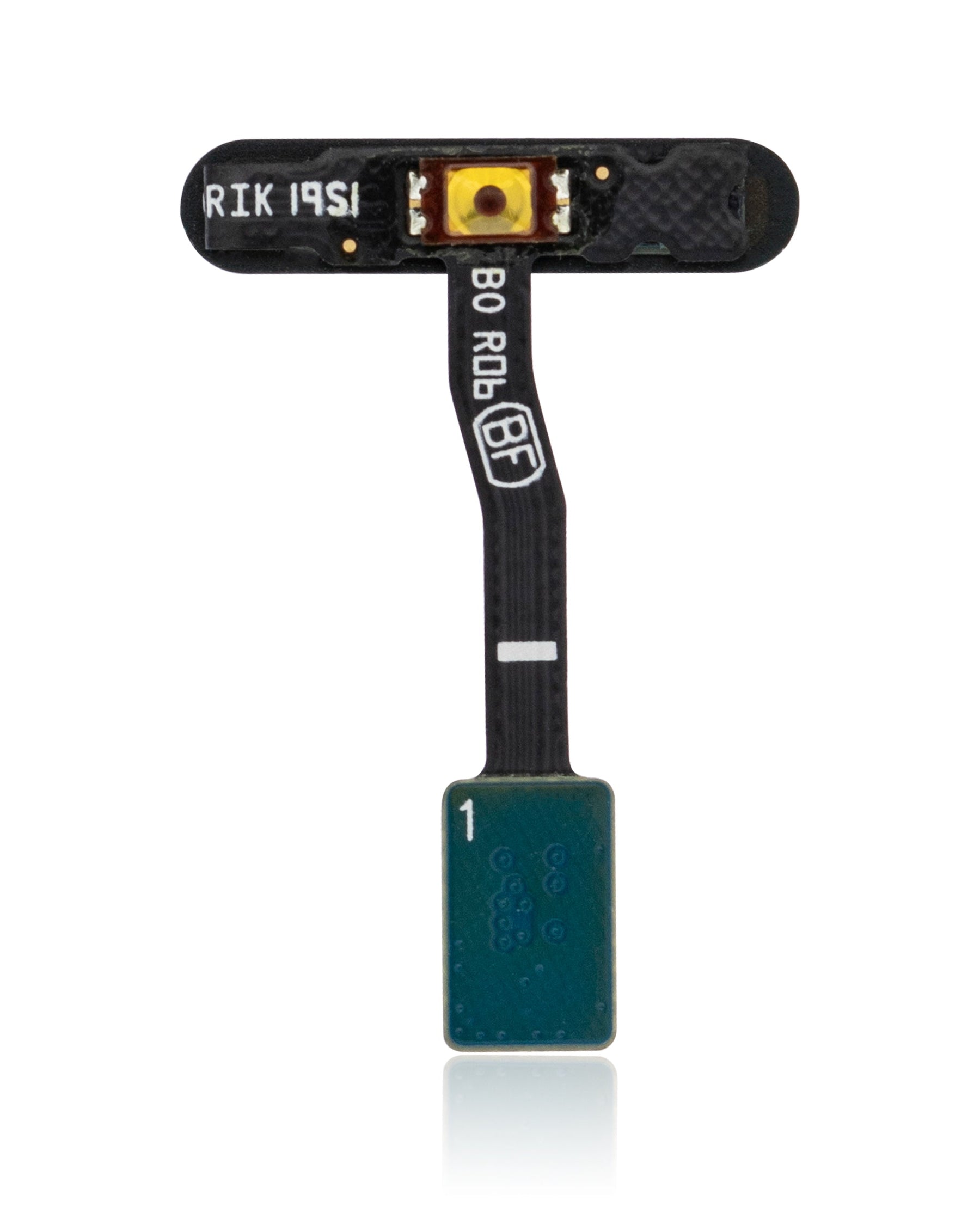 Replacement Fingerprint Reader With Power Flex Cable Compatible For Samsung Galaxy S10e (Prism Black) (Service Pack)