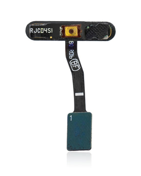 Replacement Fingerprint Reader With Power Flex Cable Compatible For Samsung Galaxy S10e (Prism White) (Service Pack)