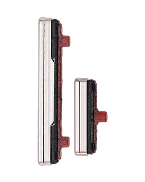 Hard Buttons (Power / Volume) Compatible For Samsung Galaxy S21 Replacement (Phantom Violet)