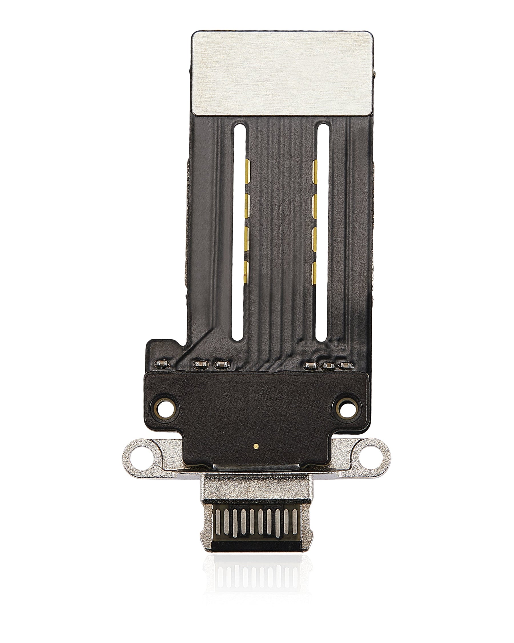 Charging Port Flex Cable Compatible For iPad Pro 11" 3rd Gen (2021) / Pro 11" 4th Gen (2022) / iPad Pro 12.9" 5th Gen (2021) / Pro 12.9" 6th Gen (2022) (Space Gray) (Aftermarket Plus)