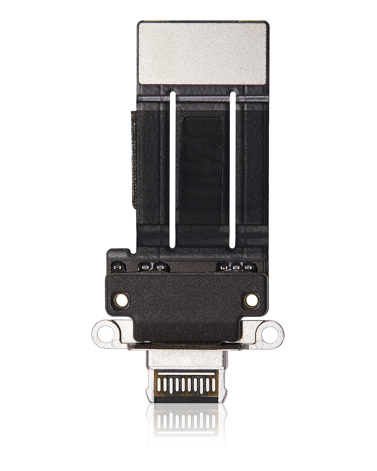 Charging Port Flex Cable Compatible For iPad Pro 11" 3rd Gen (2021) / Pro 11" 4th Gen (2022) / iPad Pro 12.9" 5th Gen (2021) / Pro 12.9" 6th Gen (2022) (Space Gray) (Premium)