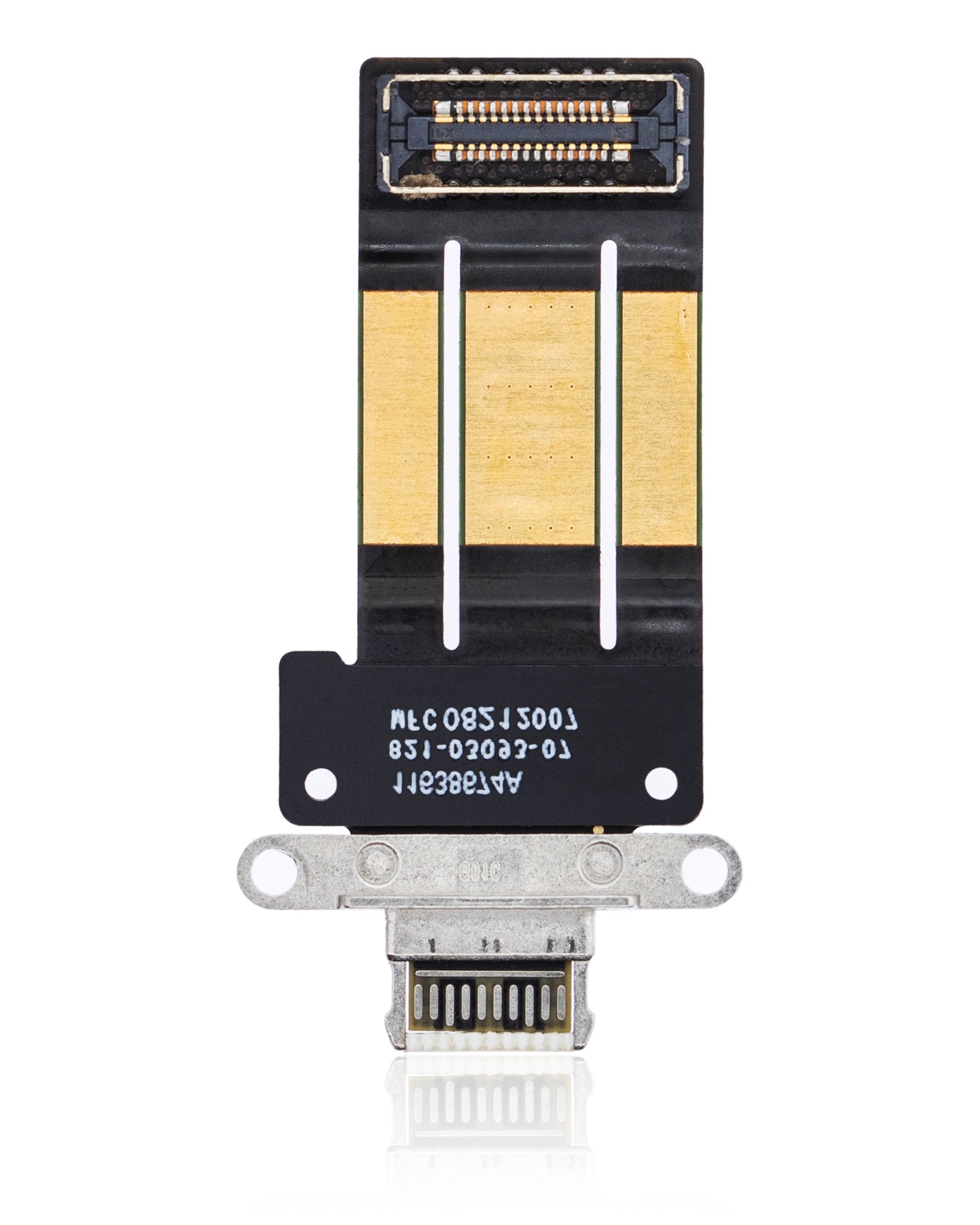 Charging Port Flex Cable Compatible For iPad Pro 11" 3rd Gen (2021) / Pro 11" 4th Gen (2022) / iPad Pro 12.9" 5th Gen (2021) / Pro 12.9" 6th Gen (2022) (Silver) (Premium)