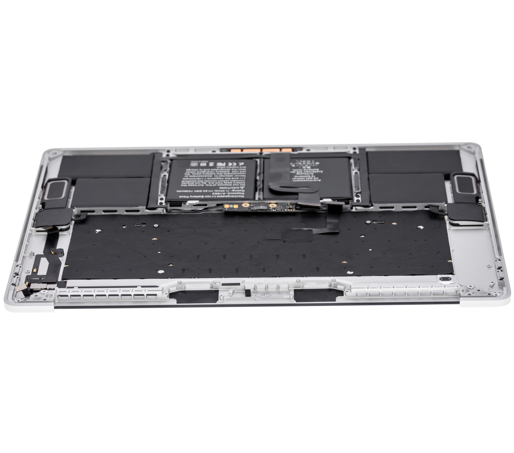 Top Case Assembly (With Battery And Keyboard) Compatible For MacBook Pro 15" Touch Bar (A1990 / Late 2018 / Early 2019) (Silver) (US English)