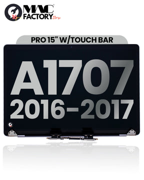 New LCD Screen & Full Assembly Display A1707 For Apple MacBook Pro 15.4" Silver From Late 2016- Mid 2017