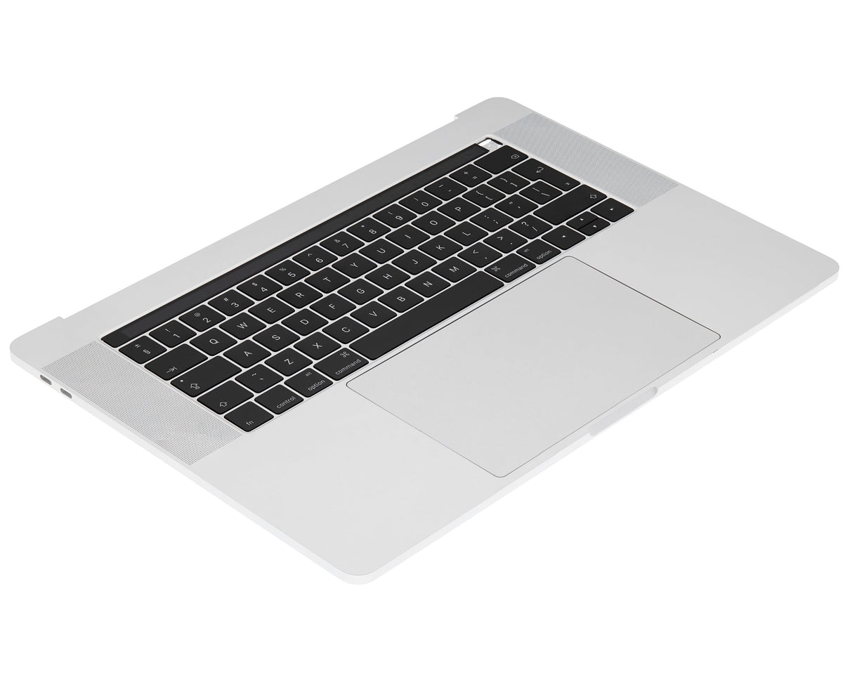 Top Case Assembly (With Battery And keyboard) Compatible For MacBook Pro 15" W/ Touch Bar (A1707 / Late 2016 / Mid 2017) (UK English) (Silver)