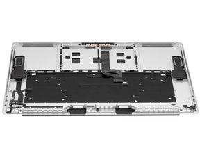 Top Case Assembly (With Battery And keyboard) Compatible For MacBook Pro 15" W/ Touch Bar (A1707 / Late 2016 / Mid 2017) (UK English) (Silver)