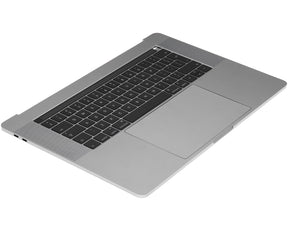 Top Case Assembly (With Battery And Keyboard) Compatible For MacBook Pro 15" W/ Touch Bar (A1707 / Late 2016 / Mid 2017) (Space Gray) (UK English)