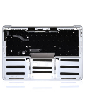 Top Case With Keyboard Compatible For MacBook Pro 13" Retina (A1708 / Late 2016 / Mid 2017) (French Keyboard) (Silver)