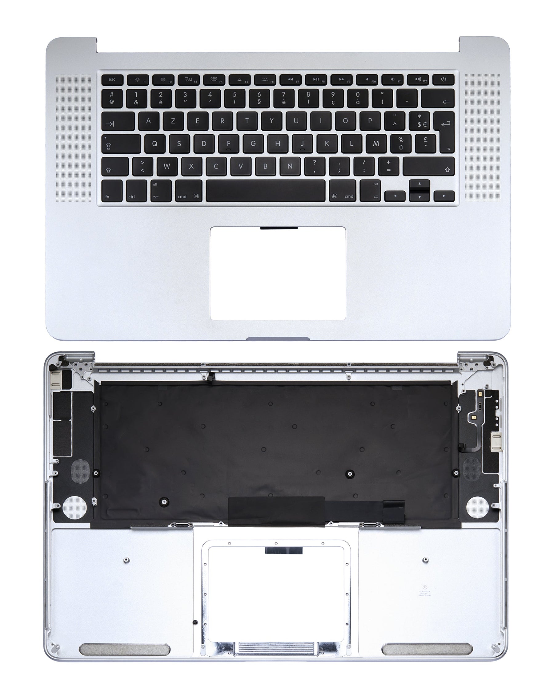 Top Case With Keyboard And Microphone Compatible For MacBook Pro 15" Retina (A1398 / Mid 2015) (French Keyboard)