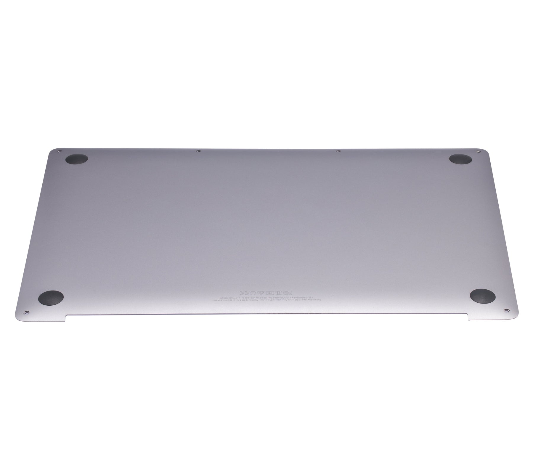 Bottom Case Compatible For MacBook Pro 13" (A1708 / Late 2016 / Mid 2017) (Used OEM Pull: Grade B/C) (Space Gray)