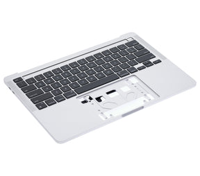 Top Case With Keyboard Compatible For MacBook Pro 13" (A2338 / Late 2020) (US English) (Silver)