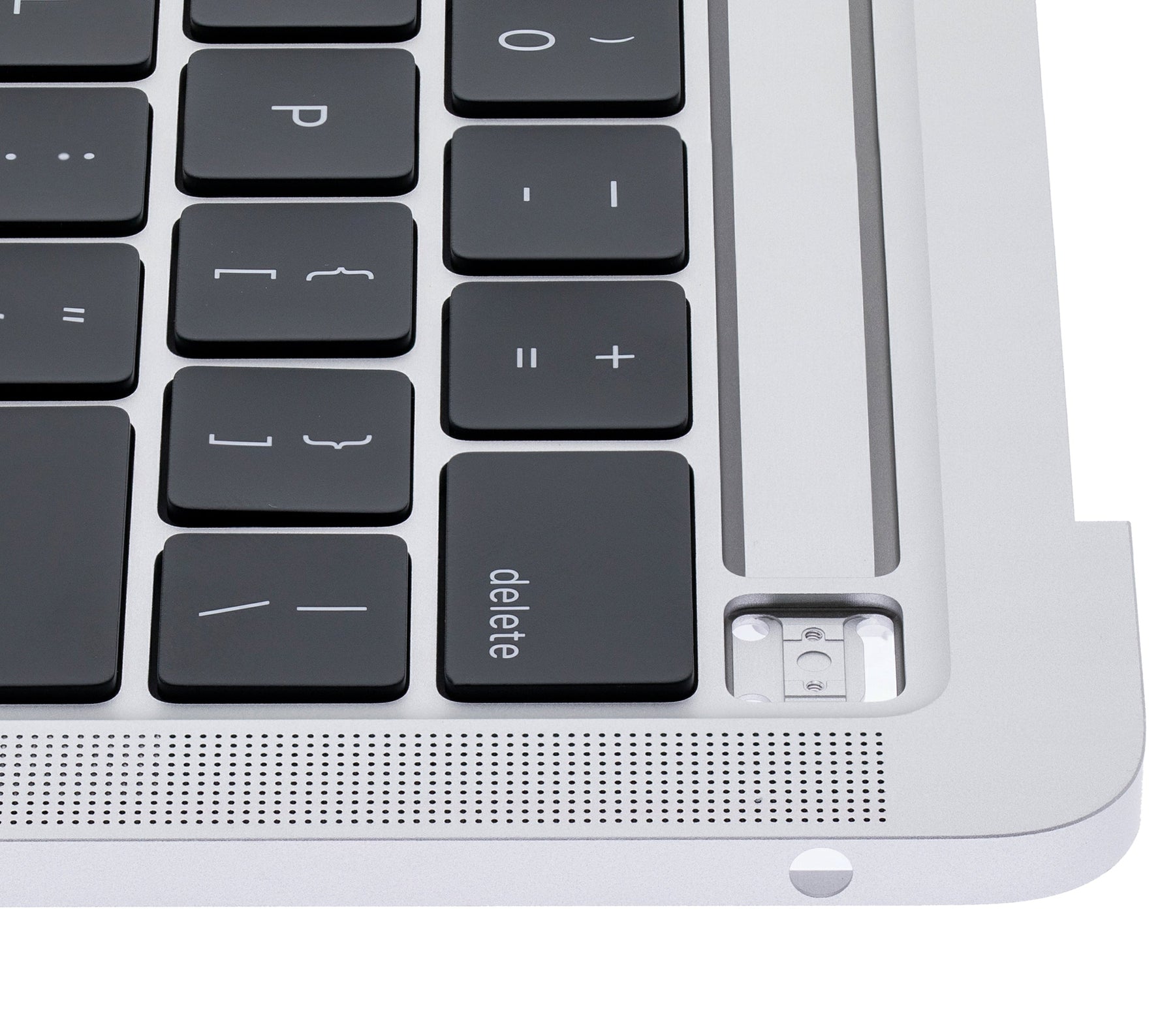 Top Case With Keyboard Compatible For MacBook Pro 13" (A2338 / Late 2020) (US English) (Silver)