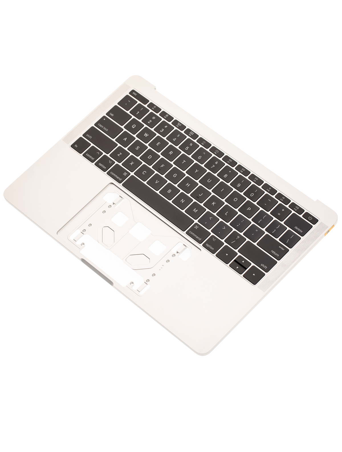 Top Case With Keyboard Compatible For MacBook Pro 13" Retina (A1708 / Late 2016 / Mid 2017) (US Keyboard) (Used OEM Pull: Grade New) (Silver)