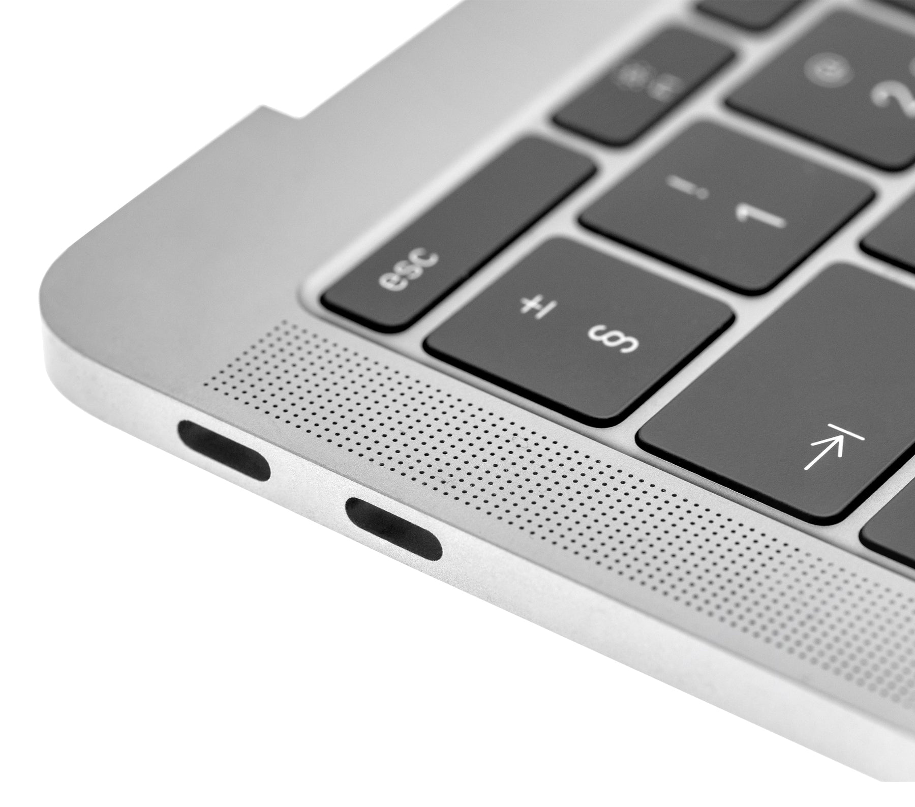 Top Case With Keyboard Compatible For MacBook Pro 13" Retina (A1708 / Late 2016 / Mid 2017) (UK Keyboard) (Used OEM Pull: Grade New) (Space Gray)