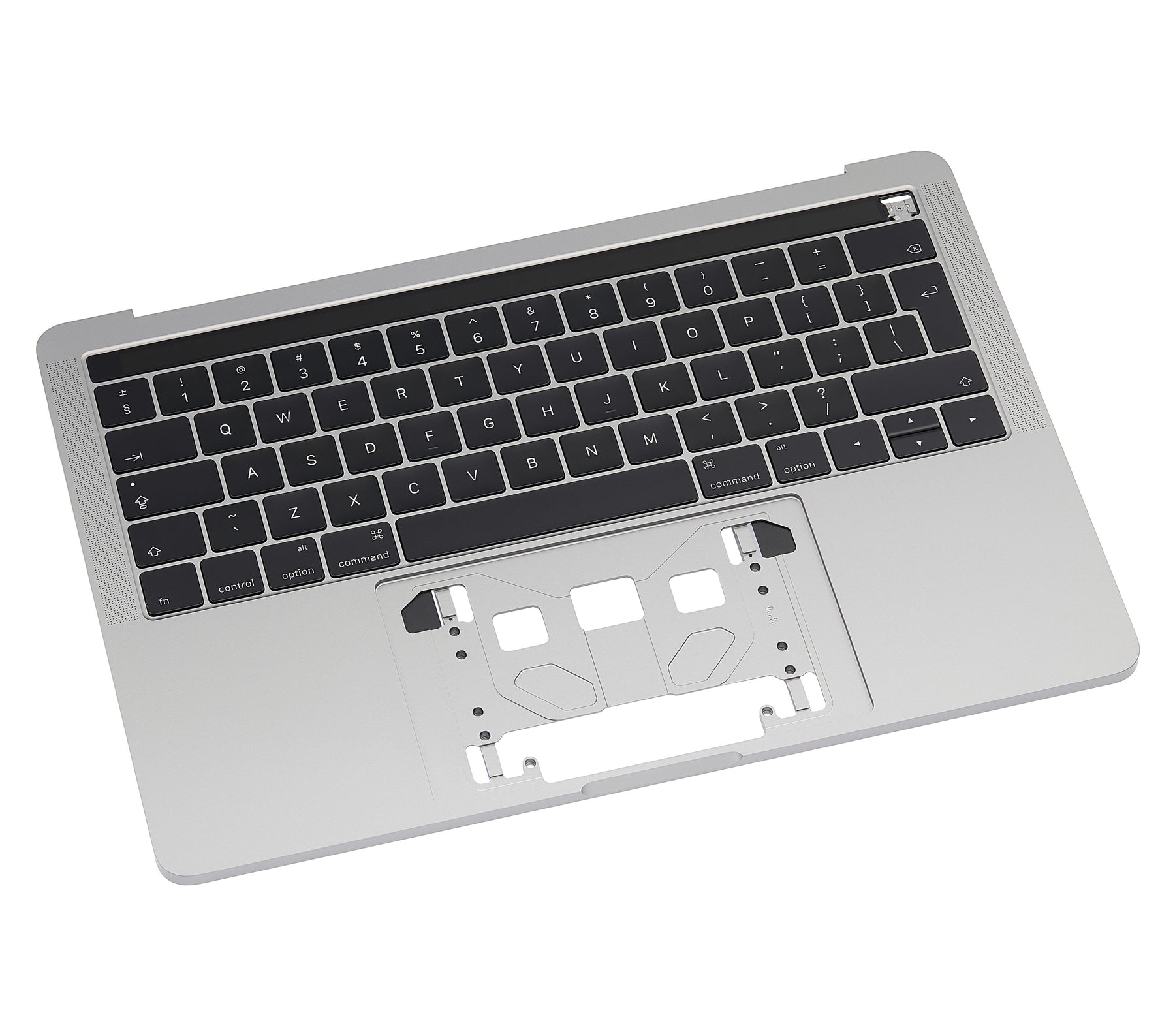 Top Case With Keyboard Compatible For MacBook Pro 13" W/ Touch Bar (A1706 / Late 2016 / Mid 2017) (UK English) (Used OEM Pull: Grade New) (Space Gray)