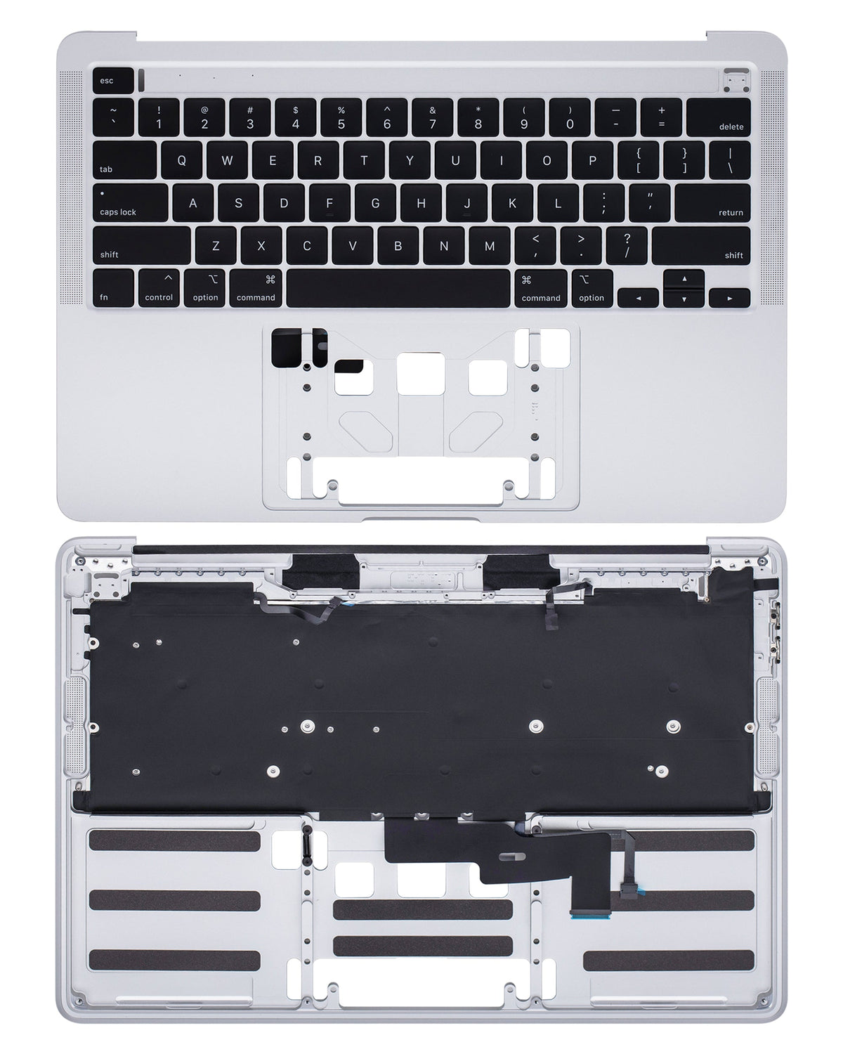 Top Case With Keyboard Compatible MacBook Pro 13" (A2289 / Early 2020) (US Keyboard) (Used OEM Pull: Grade New) (Silver)