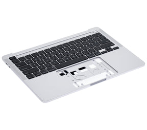 Top Case With Keyboard Compatible MacBook Pro 13" (A2289 / Early 2020) (US Keyboard) (Used OEM Pull: Grade New) (Silver)