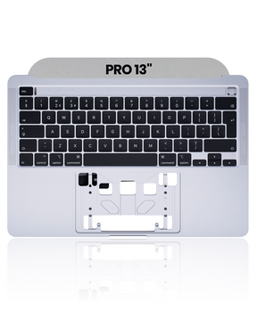 Top Case With Keyboard Compatible MacBook Pro 13" (A2289 / Early 2020) (UK Keyboard) (Used OEM Pull: Grade New) (Space Gray)