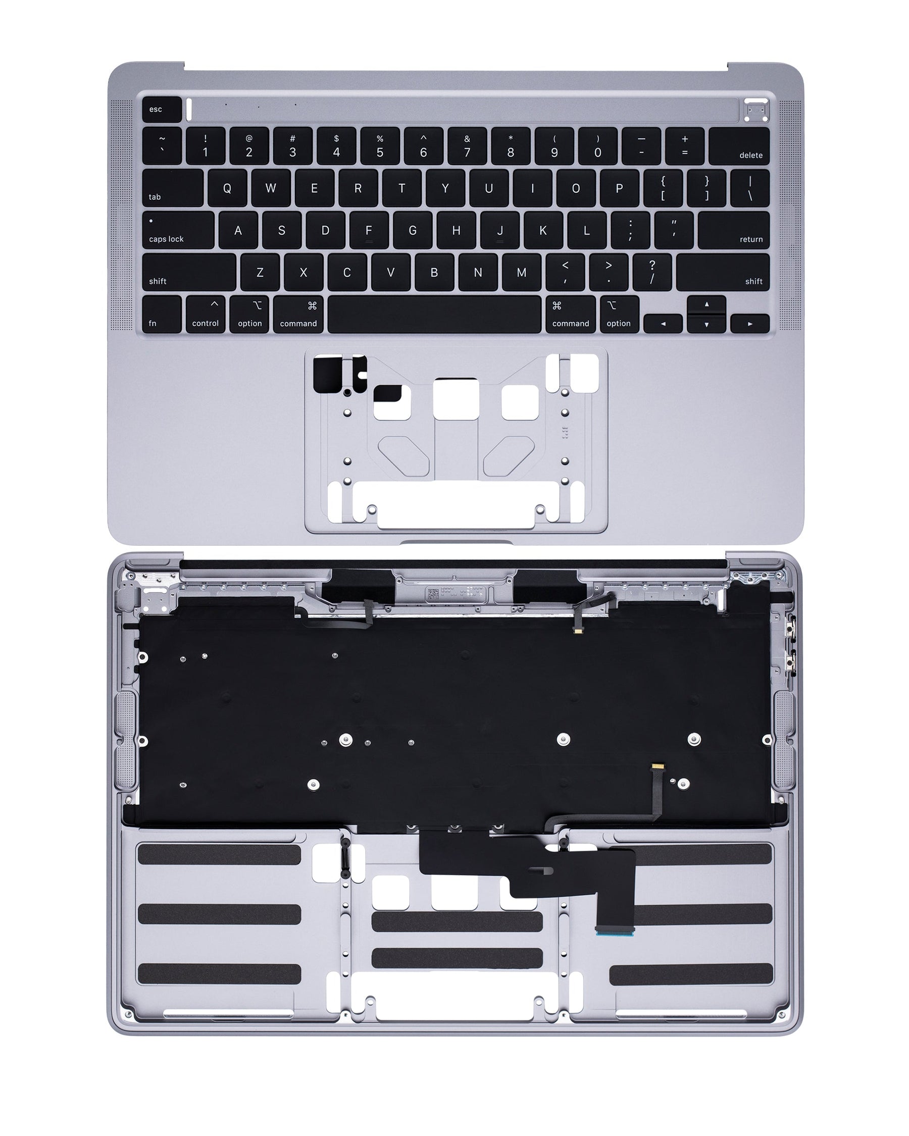 Top Case With Keyboard Compatible MacBook Pro 13" (A2289 / Early 2020) (US Keyboard) (Used OEM Pull: Grade New) (Space Gray)