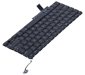 Keyboard + Backlight + Screw (US) Compatible For MacBook Pro Unibody 17" (A1297 / Early 2009 / Mid 2009 / Mid 2010 / Early 2011 / Late 2011)