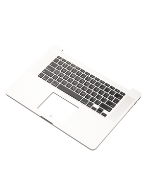 Top Case With Keyboard And Microphone Compatible For MacBook Pro 15" Retina (A1398 / Mid 2012 / Early 2013) (US English) (Used OEM Pull: Grade New)