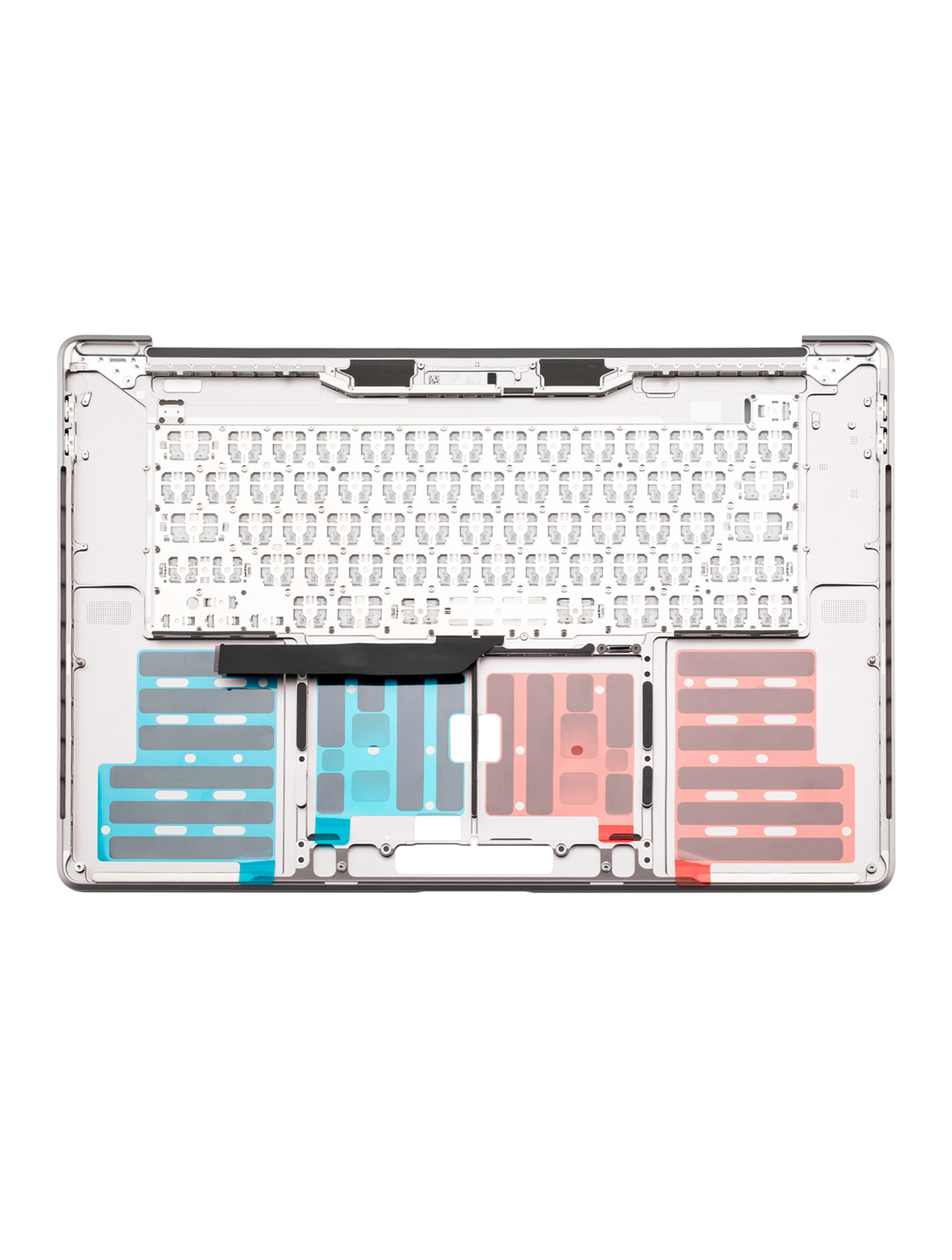 Top Case With Keyboard Compatible For MacBook Pro 16" (A2141 / Mid 2019) (US English) (Used OEM Pull: Grade New) (Silver)