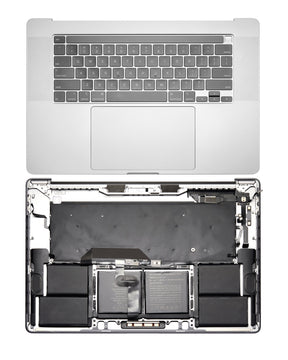 Top Case Assembly With Battery And Keyboard Compatible For MacBook Pro 16" (A2141 / Mid 2019) (US English) (Used OEM Pull: Grade New) (Silver)